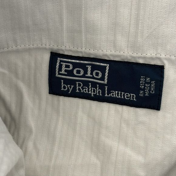 Polo Ralph Lauren Pants Mens 35x30 Measures 34x29 Gray Straight‎ Flat Front - Picture 10 of 12